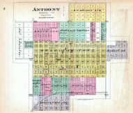 Anthony, Kansas State Atlas 1887